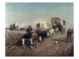 Ships of the Plains Impressão giclée por Samuel Colman Ships of the Plains Impressão giclée por Samuel Colman