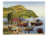 The Water Front Giclee Print by Konstantin Rodko