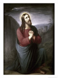 Christ Praying in Gethsemane Giclee Print by Christian Schleisner