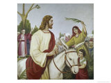 Entry Into Jerusalem Giclee Print by Vittorio Bianchini