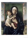 La Sainte Vierge et l'Enfant reproduction procédé giclée par Giovanni Bellini