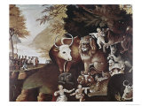 The Peaceable Kingdom Gicléedruk van Edward Hicks The Peaceable Kingdom Gicléedruk van Edward Hicks