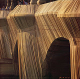 Pont Neuf Wrapped IX, c.1985 Collectable Print by Christo 