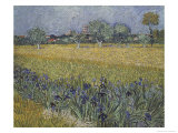 Vista de Arles Lámina giclée por Vincent van Gogh Vista de Arles Lámina giclée por Vincent van Gogh