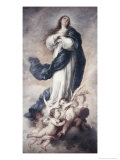 The Conception reproduction procédé giclée par Bartolome Esteban Murillo