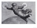 The Sun and Moon Reproduction procédé giclée par Raphael 