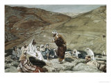 Lawyer Standing Up and Tempting Jesus Giclee Print by James Tissot