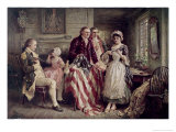 Betsy Ross Giclee Print by Jean Leon Gerome Ferris