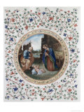 Adoration of Christ Giclée-tryk af Lorenzo di Credi