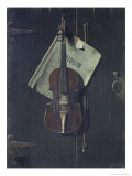 The Old Cremona Giclée-Druck von William Michael Harnett