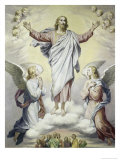 The Ascension (stained glass) Lámina giclée por Heinrich Hoffman