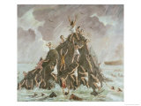 People Engulfed by the Flood Giclee Print by Vittorio Bianchini