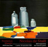Nature Morte aux Bocaux, c.1955 Reproductions pour les collectionneurs par Nicolas De Staël