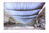 Over the River IV: Underneath Reproductions pour les collectionneurs par Christo 