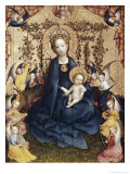 Madonna in the Rose Garden Giclee Print by Stefan Lochner