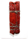 Wrapped Magazine Collectable Print by Christo 