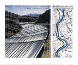 Over The River XI: Project for Arkansas River Art par Christo 