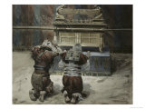 Moses and Joshua in the Tabernacle Giclee Print by James Tissot