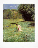 Waldwiese Affiches par Hans Thoma