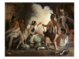 Pocahontas Saves Captain Smith Giclée-Druck von Jake Chapman