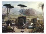 Jardin d'Eden Reproduction procédé giclée par Erastus Salisbury Field