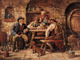 Kartenspieler Collectable Print by Lemm 