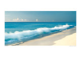 Breaking Wave, Cancun, Mexico Poster par Jeremy Woodhouse