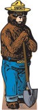 Smokey the Bear Imagen a tamaño natural