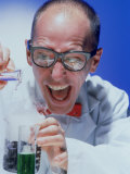 Mad Scientist Photographic Print by Tomas del Amo