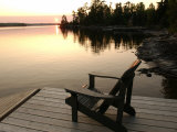 Sunset Views from Dock Lámina fotográfica por Keith Levit