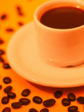 Brazilian Coffee with Coffee Beans Lámina fotográfica por Silvestre Machado