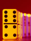 Dominos Lámina fotográfica por Fogstock Llc