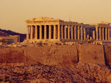 Daylight View of the Parthenon, the Acropolis Photographic Print