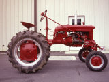 Red Tractor Photographic Print by Jim McGuire