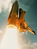 David Bases - Space Shuttle Lifting Off - Fotografik Baskı David Bases - Space Shuttle Lifting Off - Fotografik Baskı