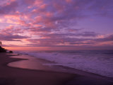 Sunset and the Ocean, CA Fotografisk tryk af Mitch Diamond