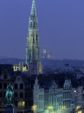 Evening, Brabant, Brussels, Belgium Photographic Print by Walter Bibikow