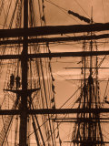 Mast, Uss Constitution, Boston, MA Photographic Print by Walter Bibikow