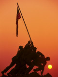 Iwo Jima Memorial, Washington DC Fotografisk trykk av Matthew Borkoski Iwo Jima Memorial, Washington DC Fotografisk trykk av Matthew Borkoski