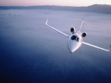 Lear Jet in Flight Photographie par Garry Adams