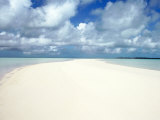 Shore and Clouds, Exzumas, Bahamas Photographic Print by Chel Beeson