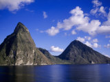 Pitons, St. Lucia Photographic Print by Timothy O'Keefe