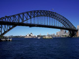 A View of Sydney Harbour Bridge and the Opera Hou Photographic Print