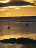 Sunset Over the Harbor, Camden, Maine Lámina fotográfica por Kindra Clineff