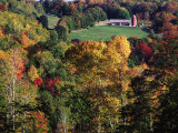 Countryside with Barn, Vermont Lámina fotográfica por Russell Burden
