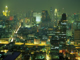 Central Bangkok Detail, Thailand Photographic Print by Walter Bibikow