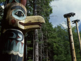 Alaska Ketchikan Totem, Bight State Historic Park Photographic Print by Jeff Greenberg