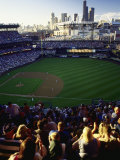 Safeco Field with Seattle Skyline Photographic Print by Jim Corwin