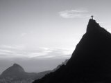 Corcovado Statue, Rio de Janeiro, Brazil Lámina fotográfica por Silvestre Machado
