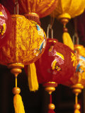 Large Lanterns and Souvenirs, Vietnam Photographic Print by Walter Bibikow